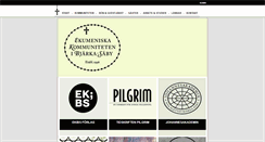 Desktop Screenshot of ekumeniskakommuniteten.se